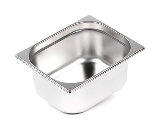 Гастроемкость Тара.ру нерж. сталь 325x265x150 1/2 цв. неокрашенный 27618 