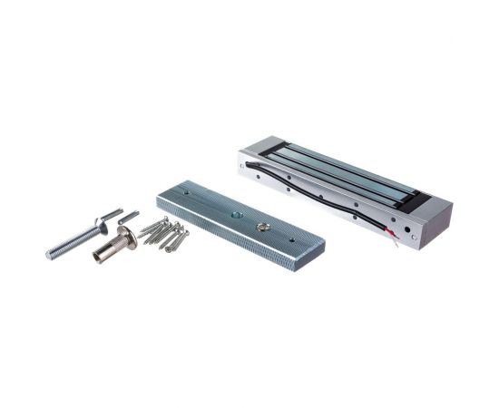 Электромагнитный замок ACCORDTEC 12V DC, не более 0,3 A, усилие 180 кг, 170x35x23 ML-180A 