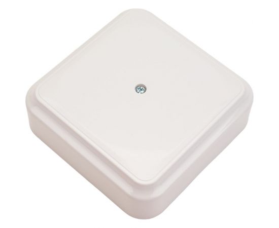 Монтажная коробка Bylectrica для разводки проводов, с клеммными колодками, 95x95x29 мм, белый, КМ-273 