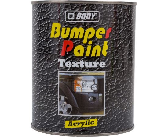 Текстурная краска для бампера HB BODY черн. 1л 4120200001 