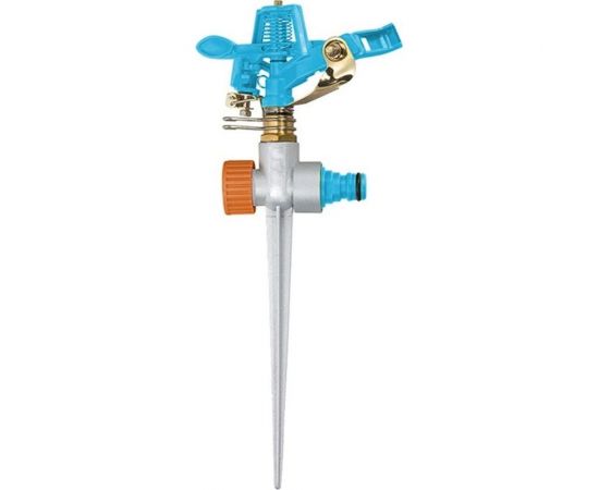 Импульсный распылитель для шланга с регулировкой угла горизонта распыления Yard латунный 64-2-003 