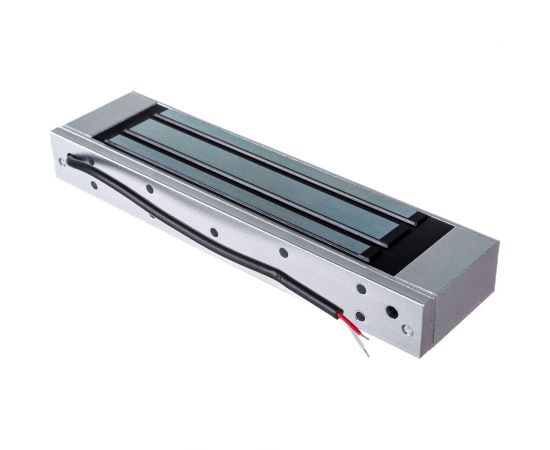 Электромагнитный замок ACCORDTEC 12V DC, не более 0,3 A, усилие 180 кг, 170x35x23 ML-180A – изображение 2