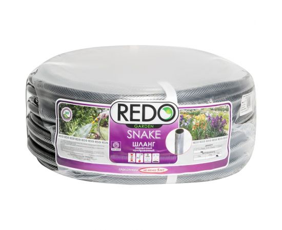 Поливочный армированный шланг REDO SNAKE 1/2"", 50 м 600304 – изображение 6