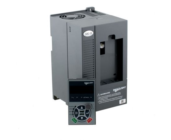 Векторный преобразователь частоты INNOVERT ITD402U43B2 (4,0 кВтx380 В), выходной ток 9.0 А, NPN/PNP ITD402U43B2_0302 – изображение 6
