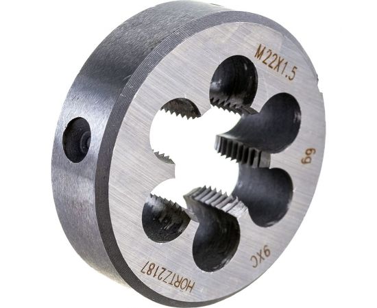Плашка HORTZ М22x1.5 9ХС 204054 – изображение 3