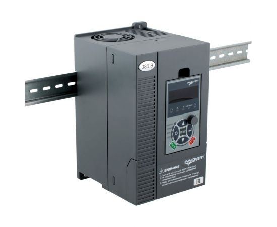 Векторный преобразователь частоты INNOVERT ITD402U43B2 (4,0 кВтx380 В), выходной ток 9.0 А, NPN/PNP ITD402U43B2_0302 – изображение 7