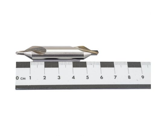 Сверло центровочное 2317-0107 (4х6.2х10х59 мм; тип А; Р6М5; ГОСТ14952-75) ИНСТУЛС 00001236369 – изображение 4