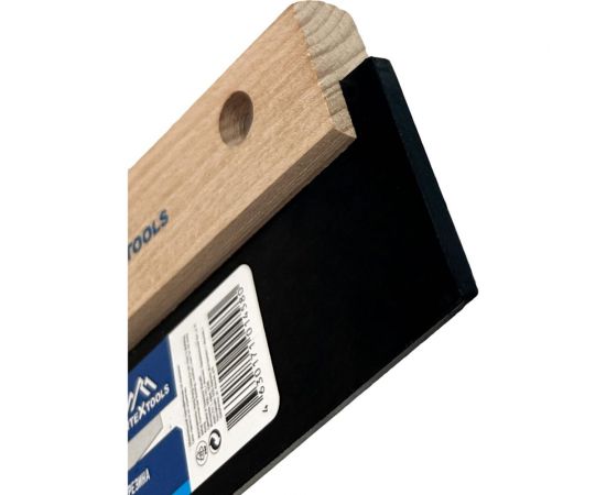 Резиновый шпатель vertextools 195 мм, с деревянной ручкой 1606-195 – изображение 2