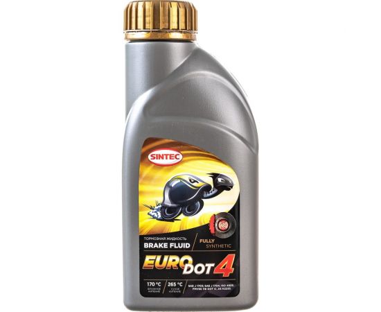 Тормозная жидкость Sintec 0,455 кг, EURO DOT-4, 800772 – изображение 2