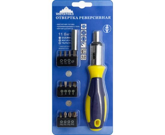 Реверсивная отвертка vertextools 0033-1 – изображение 2