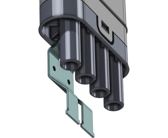 Кронштейн крепления МУРР к столбу/фасаду KSC KSC-MURR-GEAR – изображение 2