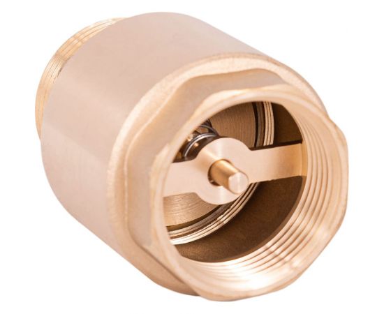 Обратный клапан Беламос FV-D 1.25 латунь/внеш резьба FV-D 1,25 