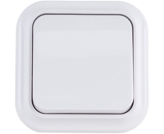Выключатель Bylectrica 1-клавишная, скрытая установка 10А, серия ВАРИАНТ, белый, А110-2101 