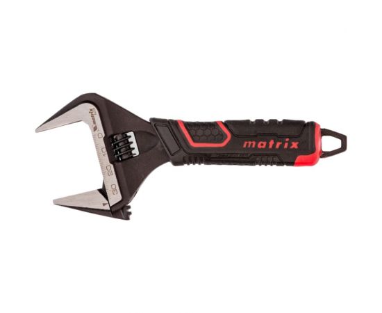 Разводной ключ MATRIX PRO тонкие губки фосфатированный 2-х компонентная рукоятка 150 мм 15576 