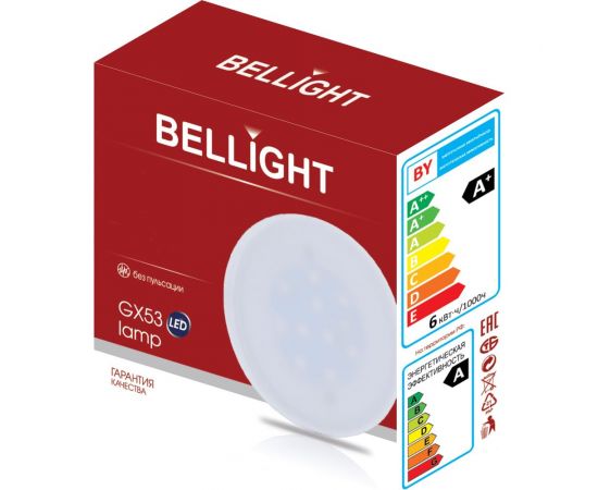 Светодиодная лампа BELLIGHT GX53 9W 750Lm 6500К 85637145 