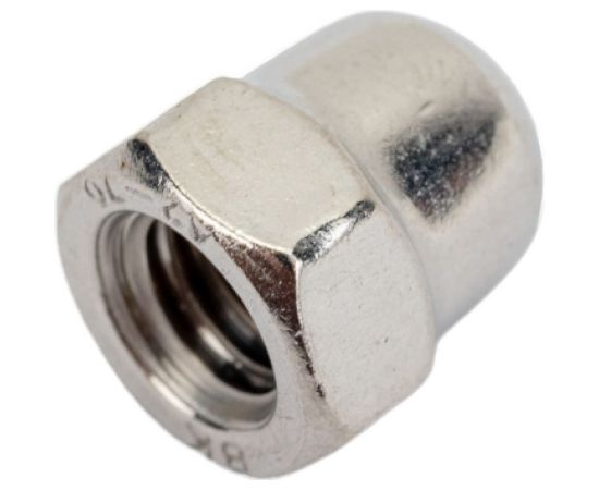 Нержавеющая колпачковая гайка KREPFIELD М6, DIN 1587, А2, 20 шт. 1587A2ГАЙКАМ6-20 – изображение 4