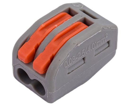 Универсальная монтажная клемма General Lighting Systems GTER1-02 2-проводная упаковка 50 штук 2500 800481 – изображение 6