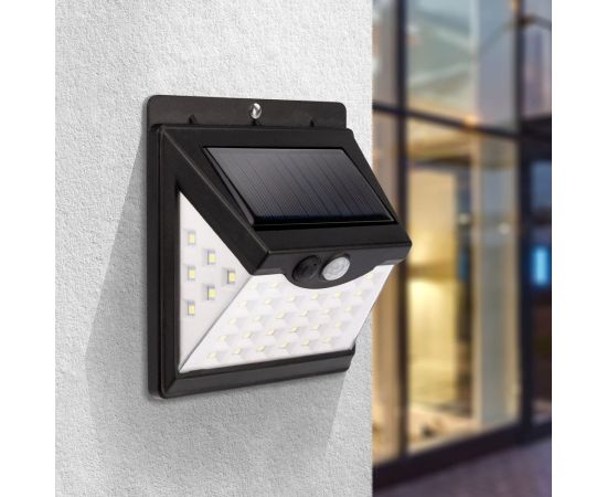 Светильник прожектор Lamper NEW AGE на солнечной батарее, датчик движения, фасадная, LED COB 602-236 – изображение 2