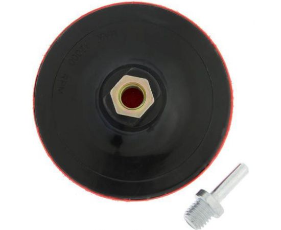 Насадка твердая с адаптером на липучке (115 мм; М14) для дрели и УШМ ТУНДРА 4720042 – изображение 4