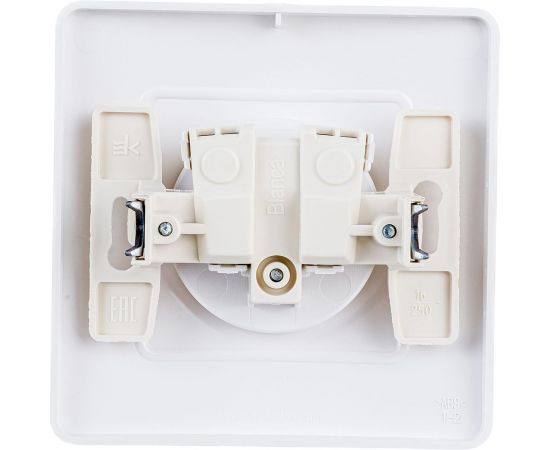 Розетка Schneider Electric BLANCA без заземления без шторок БЕЛЫЙ BLNRS000011 – изображение 3