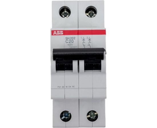 Автоматический выключатель ABB 2-полюсной sh202 c 20 2CDS212001R0204 – изображение 5