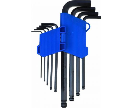 Набор удлиненных ключей-шестигранников с шаром РОКОТ 1.5-10 мм, 9 шт. 633-019 – изображение 4