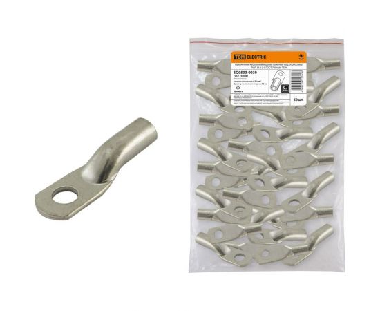 Наконечник TDM медный луженый ТМЛ 35-12-9 ГОСТ 7386-80 SQ0533-0030 – изображение 3