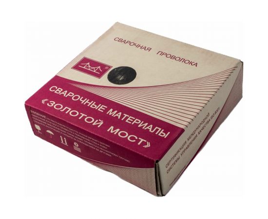 Проволока сварочная омеднённая JQ.MG50-6/ER70S-6 0.8 мм, 5 кг GOLDEN BRIDGE 133 – изображение 5