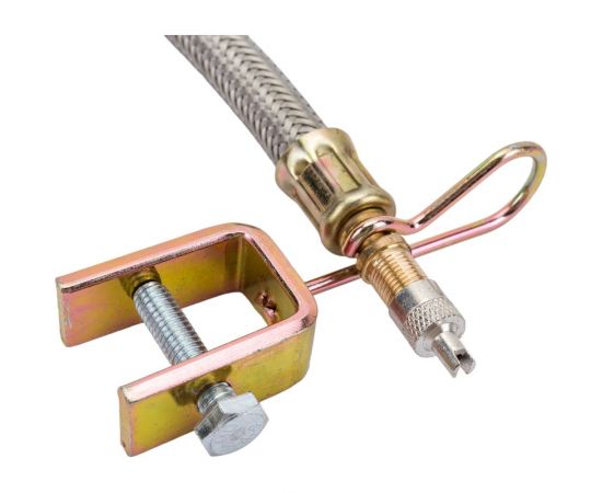 Шланг подкачки внутреннего колеса ДАЛИ-авто 35 см, металлическая оплетка DA-NP349 – изображение 4