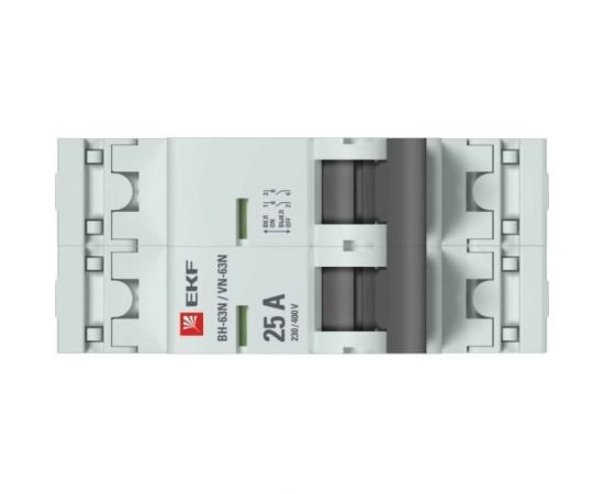 Выключатель нагрузки EKF PROxima ВН-63N 2P, 25А, 1 шт S63225 – изображение 2