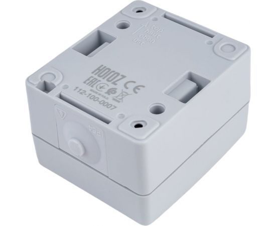 Одинарный накладной выключатель на два контакта HOROZ ELECTRIC 112-100-0007 10A/250V IP54 ATOM (1-GANG TWO WAY SWIT HRZ01001529 – изображение 3