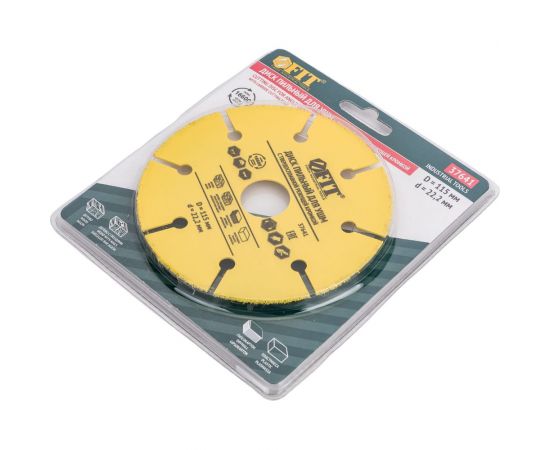 Диск пильный по дереву (115х22.2 мм) FIT 37641 – изображение 3