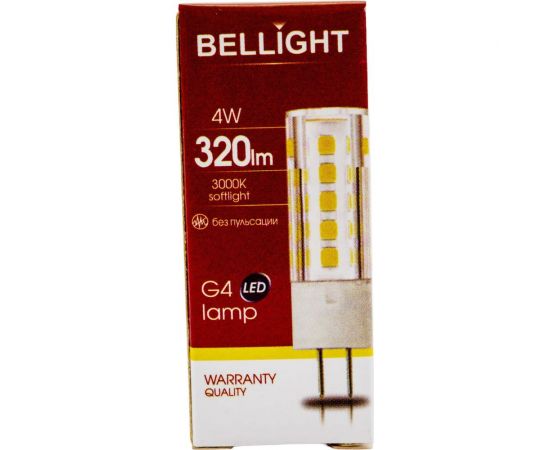 Светодиодная лампа BELLIGHT G9 7W 600Lm 4000к 88297903 – изображение 6