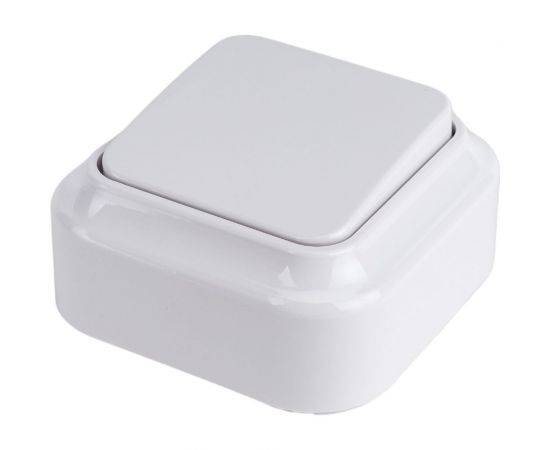 Выключатель Bylectrica 1-клавишная, скрытая установка 10А, серия ВАРИАНТ, белый, А110-2101 – изображение 3