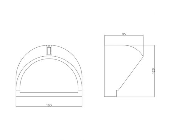 Уличный светильник Arte Lamp A2801AL-1BK – изображение 3