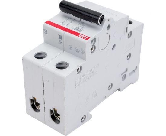 Автоматический выключатель ABB 2-полюсной sh202 c 20 2CDS212001R0204 – изображение 3