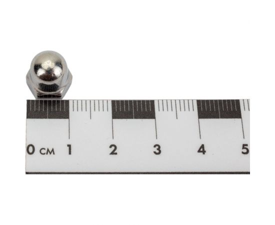 Нержавеющая колпачковая гайка KREPFIELD М6, DIN 1587, А2, 20 шт. 1587A2ГАЙКАМ6-20 – изображение 2