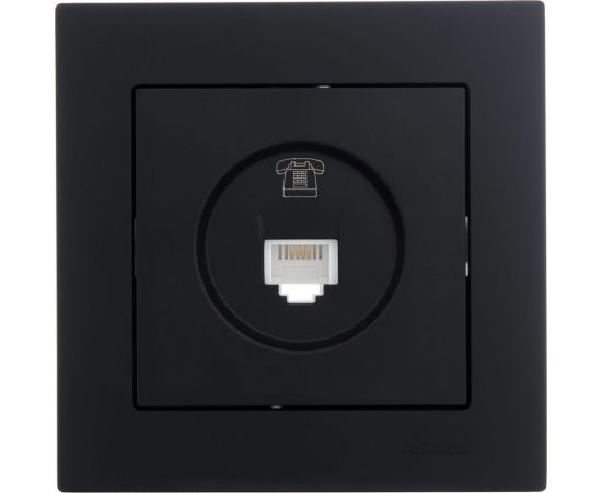 Компьютерная розетка Lezard VESNA чёрный бархат 742-4288-139 – изображение 5