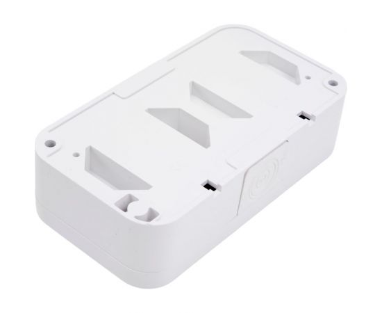 Блок Bylectrica 2 выключателя + розетка ОУ IP54, серия ПРАЛЕСКА АКВА, белый, 2В-РЦ-655 – изображение 5