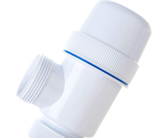 Сифон VIRPLAST "Элит" 1x40 мм с нержавеющей чашкой D70 мм и с гофротрубой L8 30986170 – изображение 4