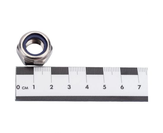 Нержавеющая самоконтрящаяся гайка KREPFIELD М12, DIN 985, А2, 8 шт. 985А270ГАЙКАМ12-8 – изображение 3