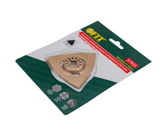 Насадка шлифовальная карбидная для МФИ (80 мм) FIT 37935 – изображение 2