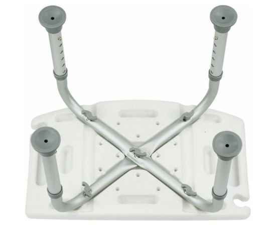 Стул-сиденье для купания в душе и ванной BRABIX Титан прямоугольный, регулировка высоты ножек под любой рост 532620 – изображение 2