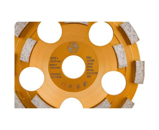 Алмазный шлифовальный диск по бетону 125 мм EIBENSTOCK 37114000 – изображение 2