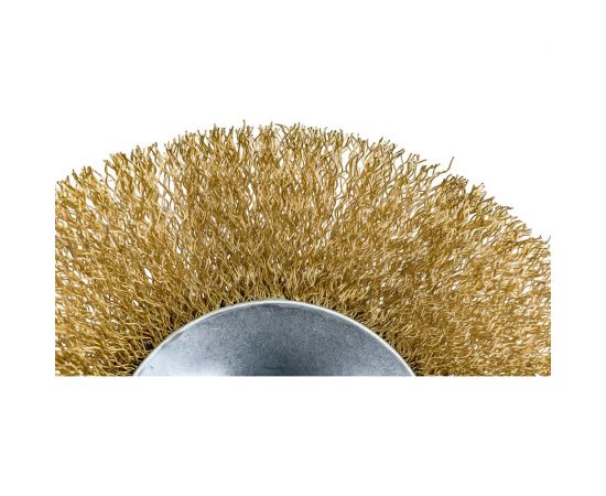 Щетка для МШУ тарелка (115 мм, М14, металлическая проволока) Калибр 00000041866 – изображение 2