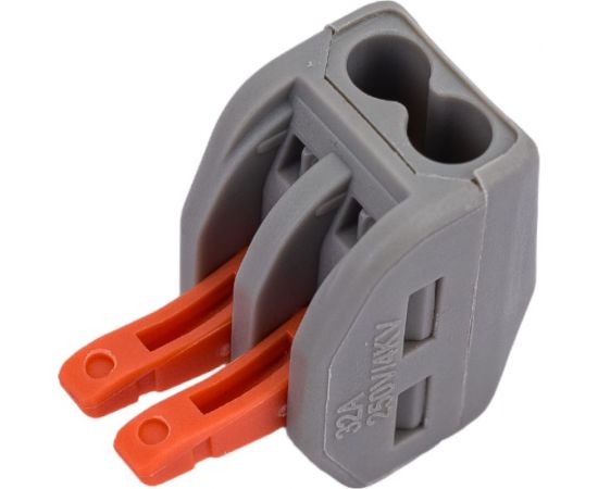 Универсальная монтажная клемма General Lighting Systems GTER1-02 2-проводная упаковка 50 штук 2500 800481 – изображение 4