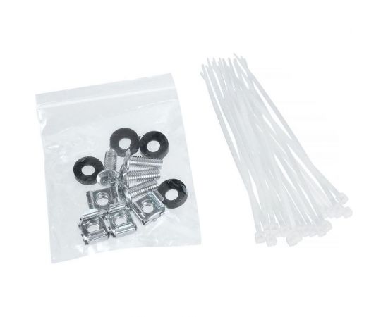 Патч-панель Cabeus 1U, 24 порта, RJ-45, категория 6a, экранированная, PL-24-Cat.6a-SH-Dual – изображение 3