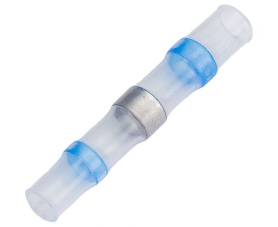 Термоусаживаемая гси STEKKER Ld302-1525 с припоем 1,5-2,5 мм 27a, прозрачный/голубой (diy упак 10шт), 49161 – изображение 4