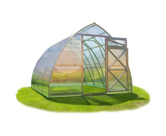 Каркас теплицы с декоративной окантовкой ВОЛЯ Дачная СтрелкаЛЮКС без укрывного материала 3 