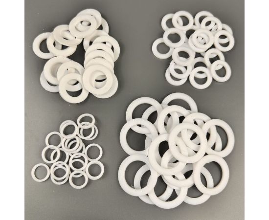 Набор фторопластовых прокладок Профитт 3/8""-10 шт, 1/2""-10 шт, 3/4""-10 шт, 1""-10 шт 2227152 